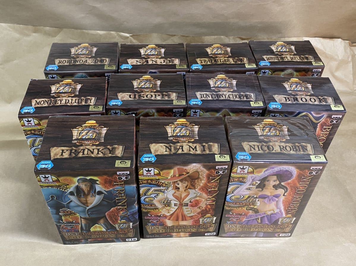 ワンピース　麦わらの一味　グラメン ワンピース フィギュア グランドライン グラメン 麦わらの一味